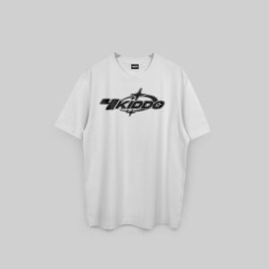 4kiddo 4starz logo shirt – white